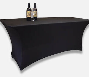 Tafelrok buffettafel (zwart)