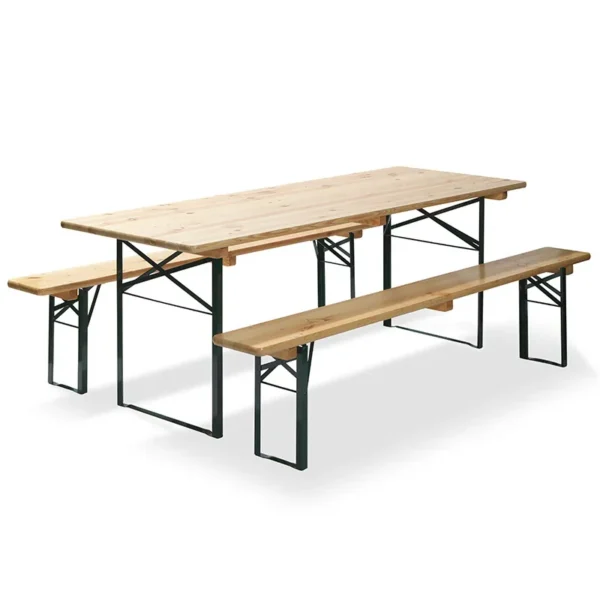 Bierset (tafel + 2 banken)
