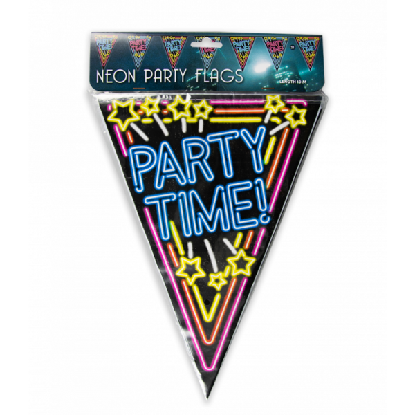 Vlaggenlijn patry time neon