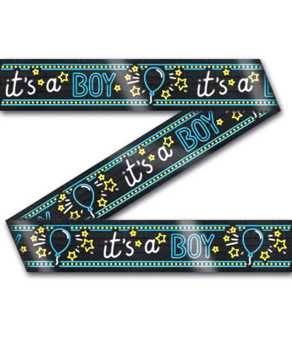 Its a boy afzetlint 12 meter Neon