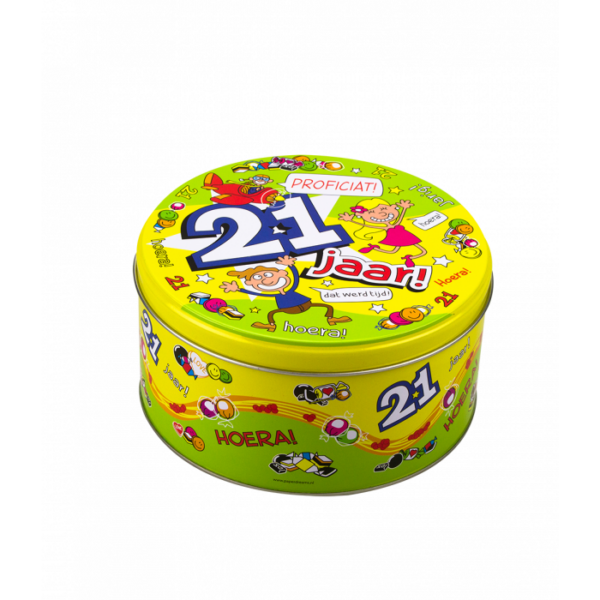 Snoeptrommel 21 jaar