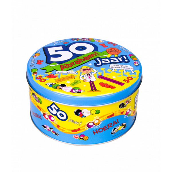 Snoeptrommel 50 jaar man