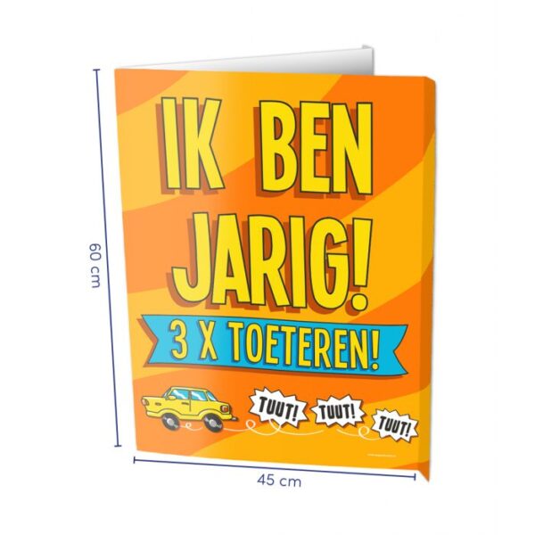 Raambord ik ben jarig