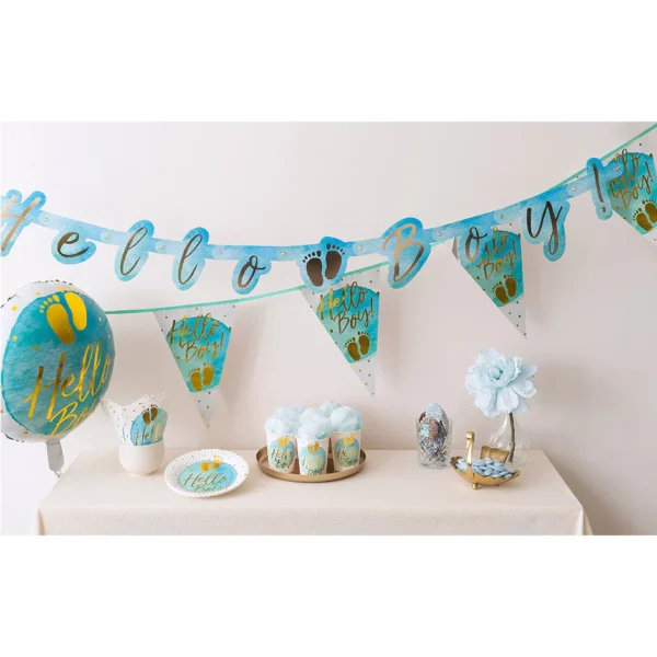 Letterslinger hello boy 140cm - Afbeelding 2