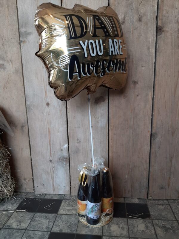 Folieballon dad you are awesome 46 cm - Afbeelding 2