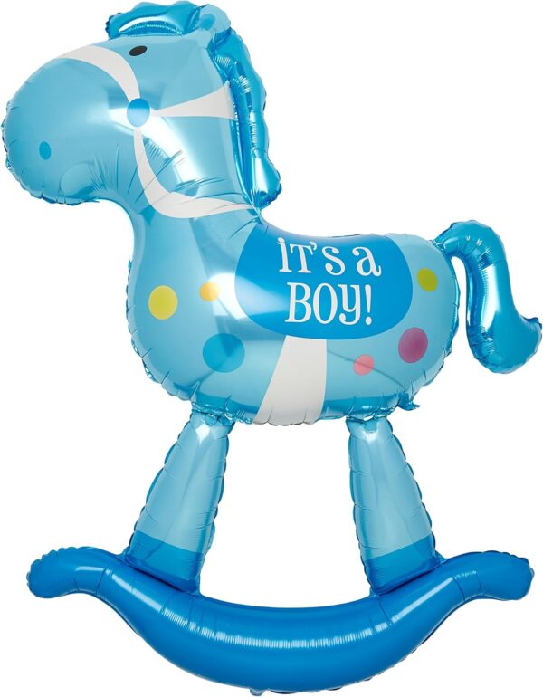 FOLIEBALLON BABY BLAUW (152cm)