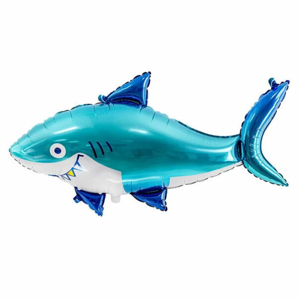 Folieballon haai 92 cm