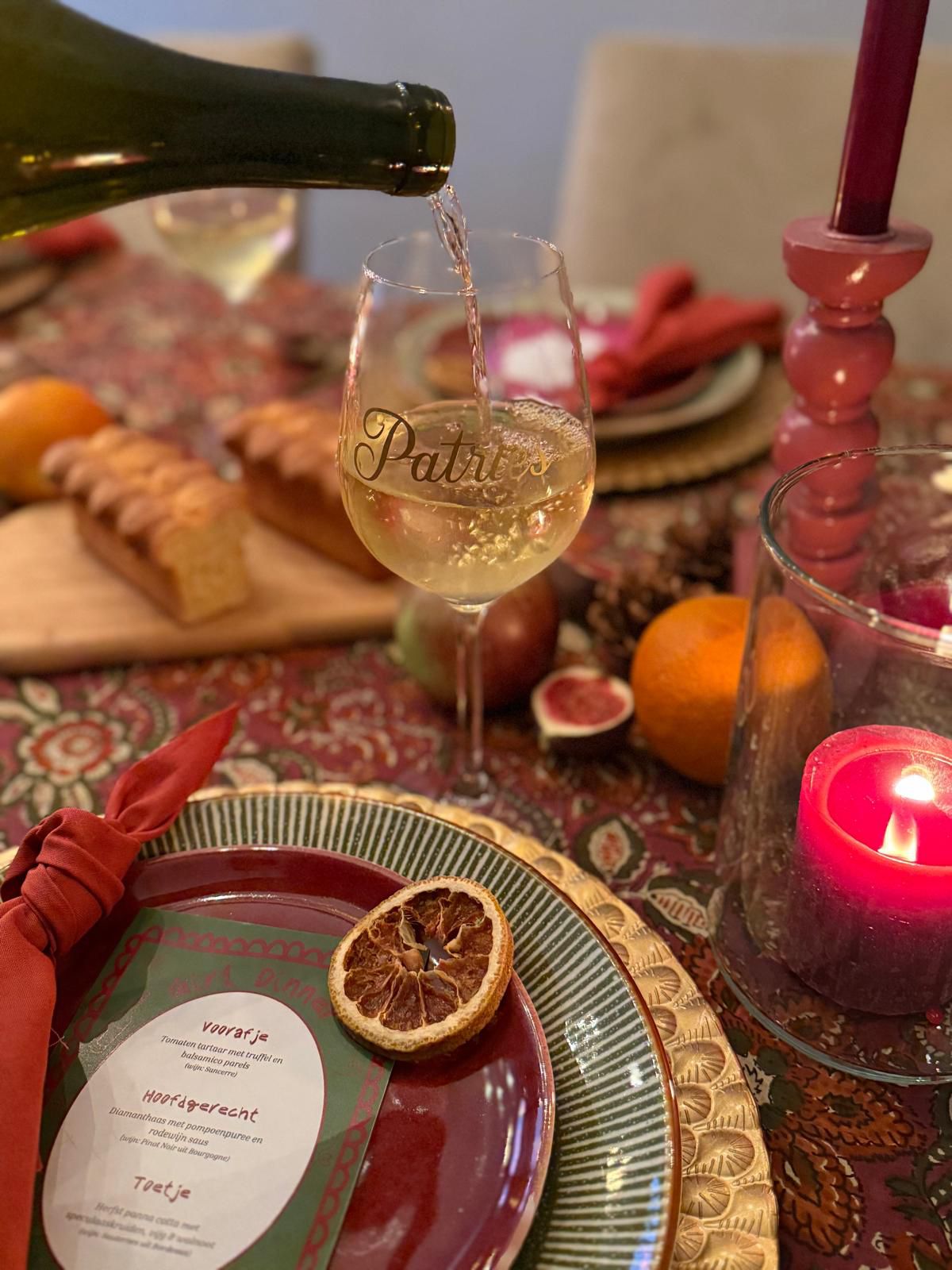 Gepersonaliseerde naam / menu / bedank kaartjes - Afbeelding 6