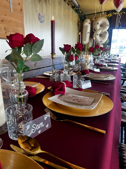 Gepersonaliseerde naam / menu / bedank kaartjes - Afbeelding 5