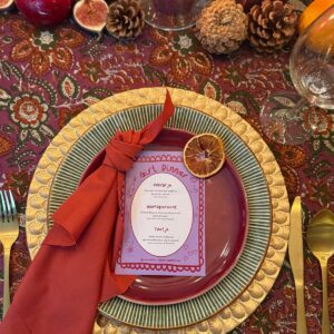 Gepersonaliseerde naam / menu / bedank kaartjes